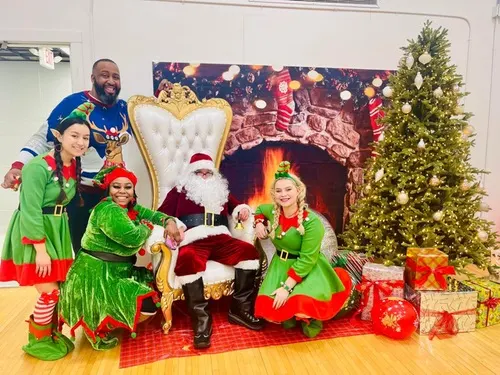 A community holiday event at LAD